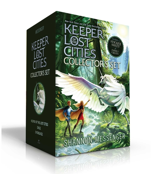 Keeper of the Lost Cities Collector's Set (Includes a Sticker Sheet of Family Crests) (Books 1-3 Boxed Set)
