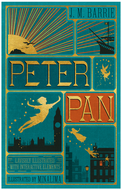 Peter Pan (Minalima Edition) (Lllustrated with Interactive Elements)